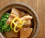 豚バラ肉と大根の煮物イメージ